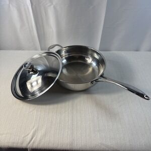 Wolfgang  Puck Bistro elite Collection 5 Qt.  18/10 Stainless Steel Pan/lid
